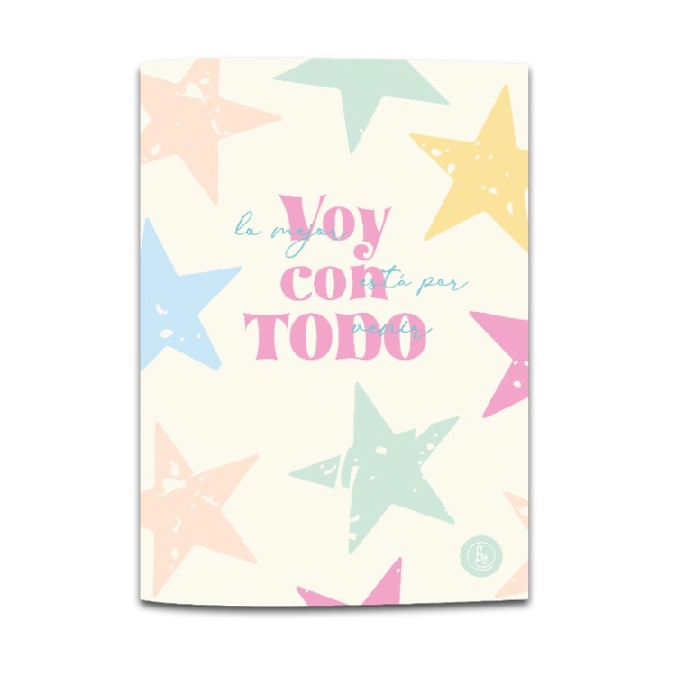 Libreta Ry MC - Cool Love Acaballada 10.5x15 64 hojas Art.1001